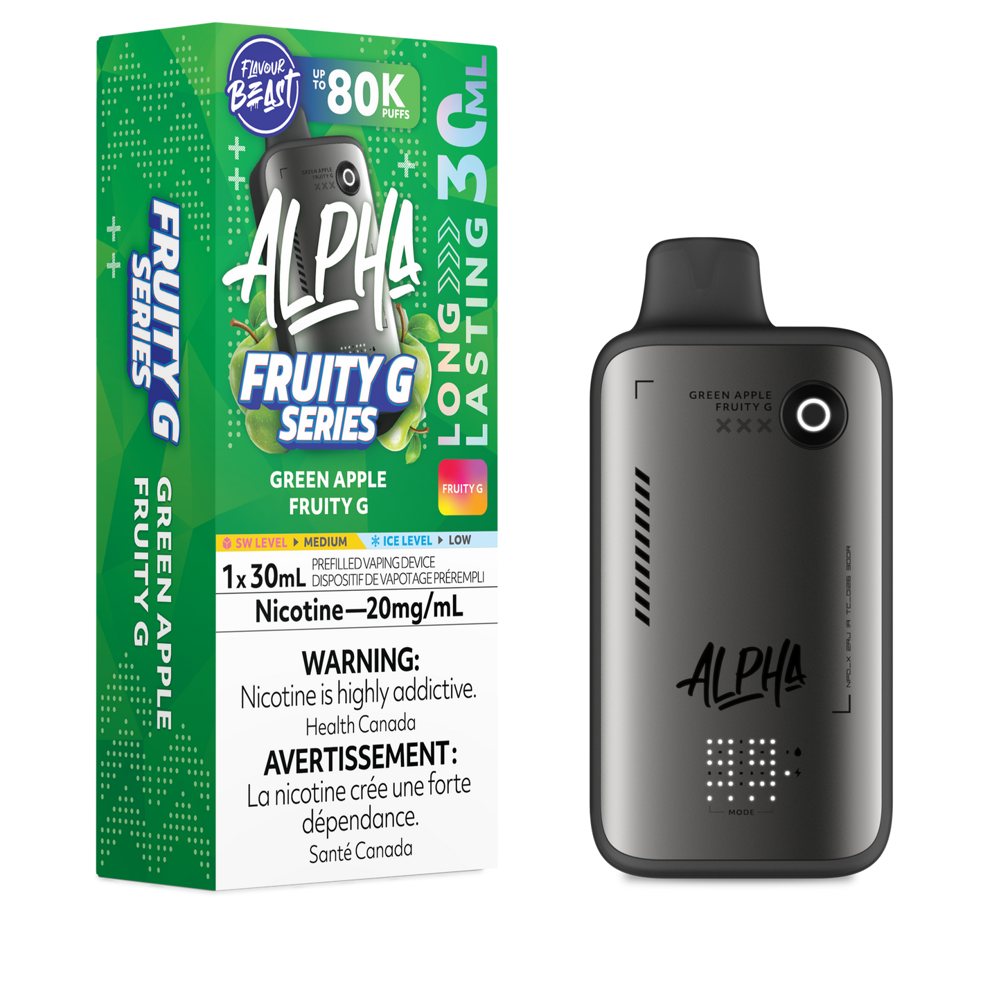 FLAVOUR BEAST ALPHA 80K PUFFS