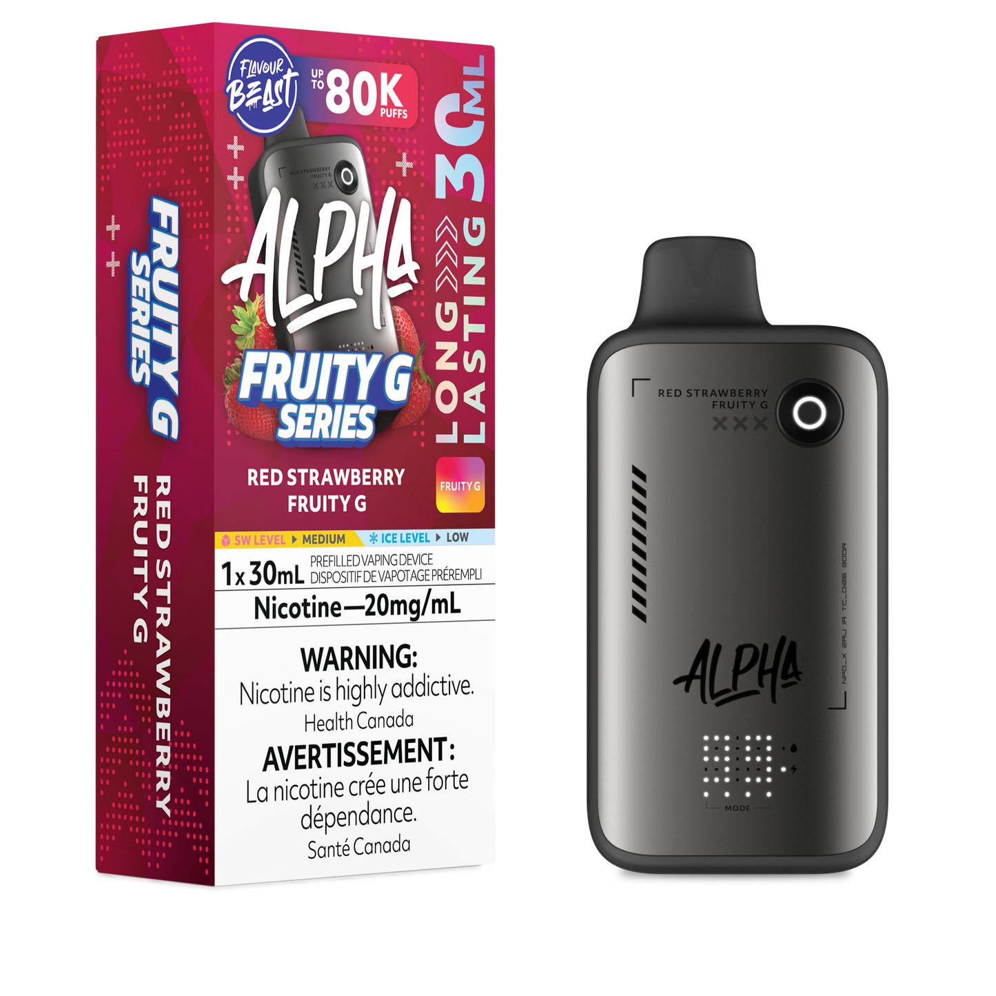 FLAVOUR BEAST ALPHA 80K PUFFS