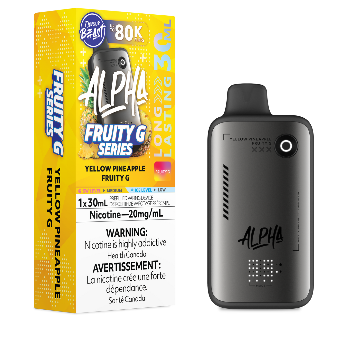 FLAVOUR BEAST ALPHA 80K PUFFS