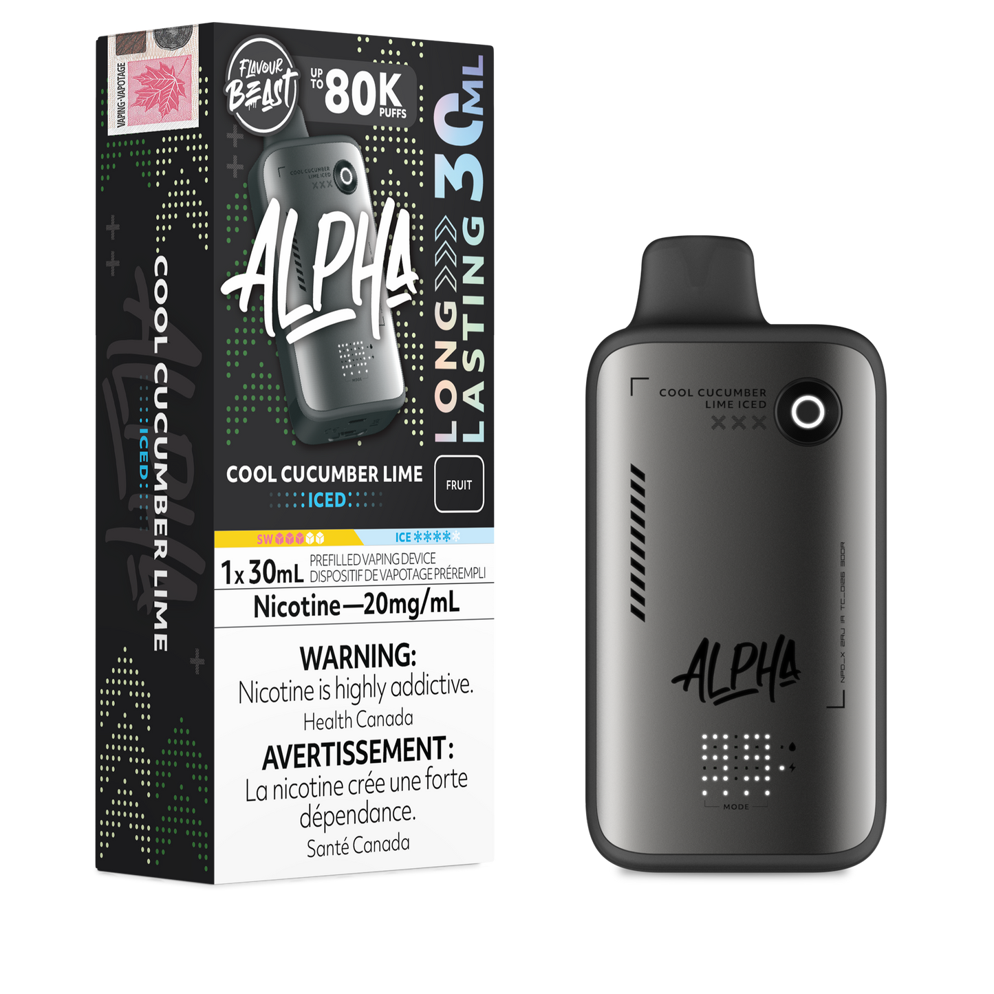 FLAVOUR BEAST ALPHA 80K PUFFS