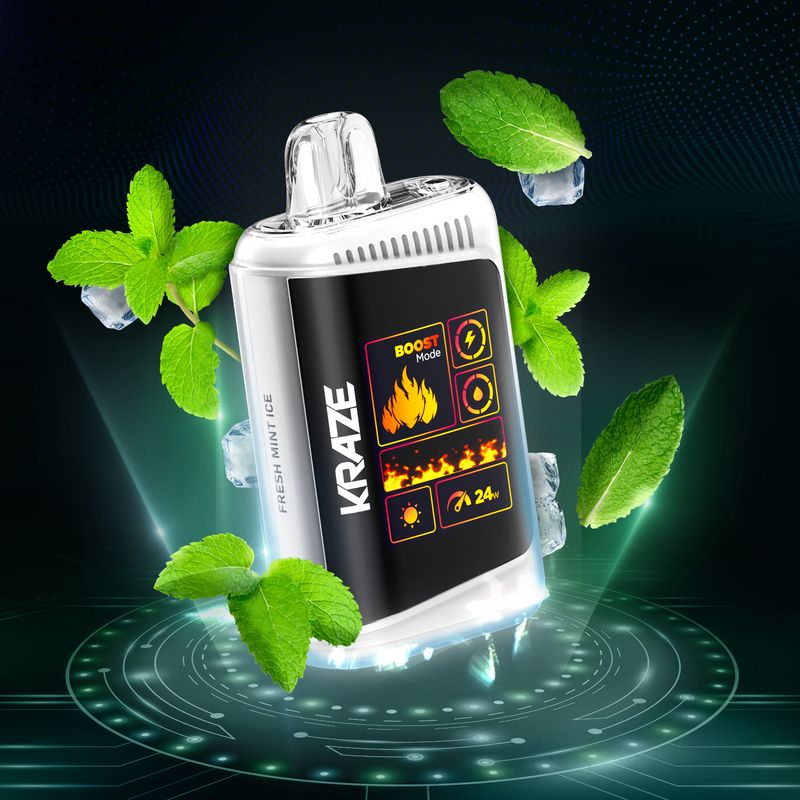 KRAZE HD MEGA 2.0 20K PUFF DISPOSABLE (ON)