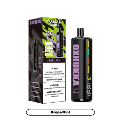 OXHUKKA 25K PUFFS (ON) - ALL FLAVORS