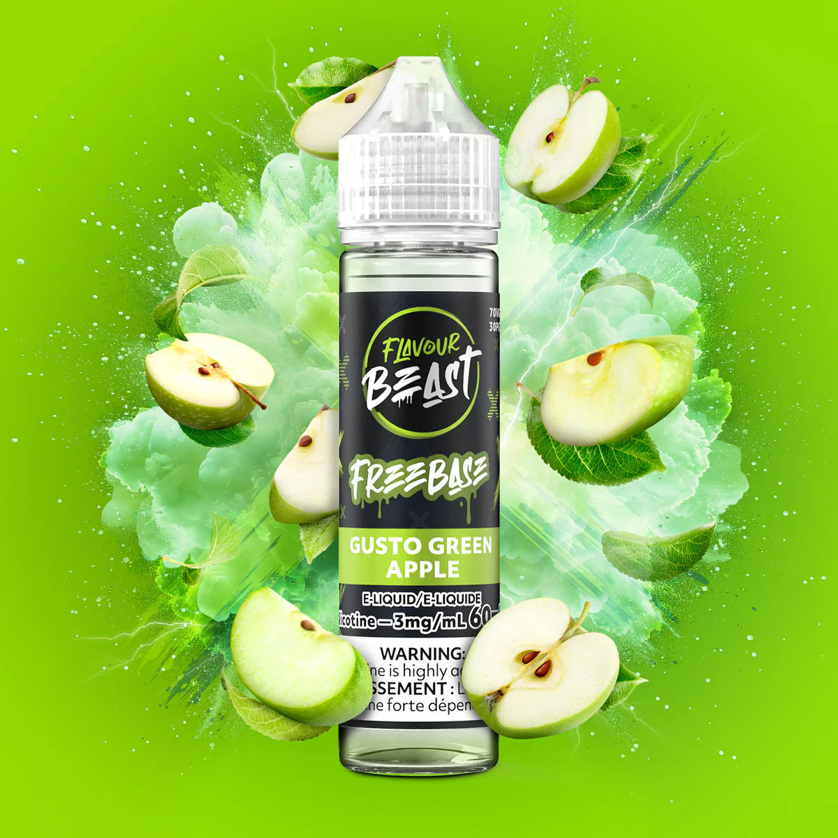 FLAVOUR BEAST FREE BASE LIQUIDS 60ml