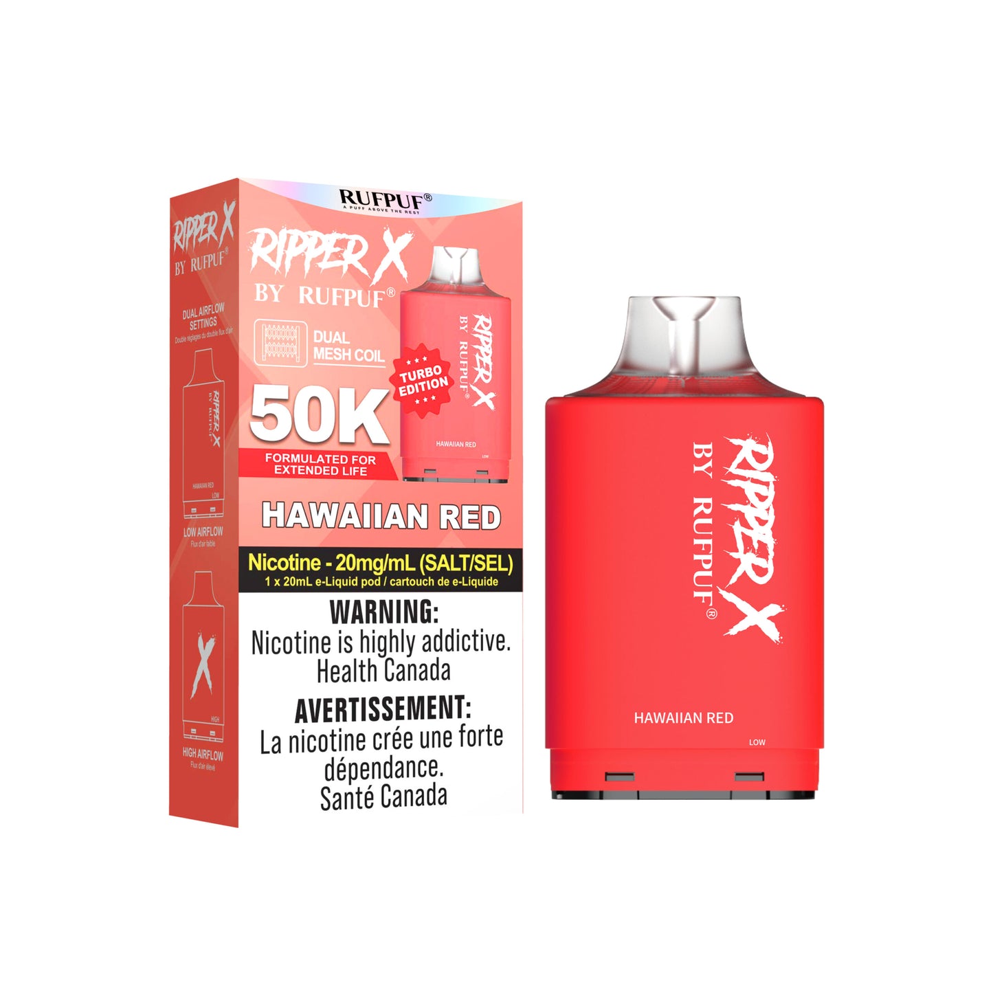 RIPPER X 75K PUFFS PODS (ON)