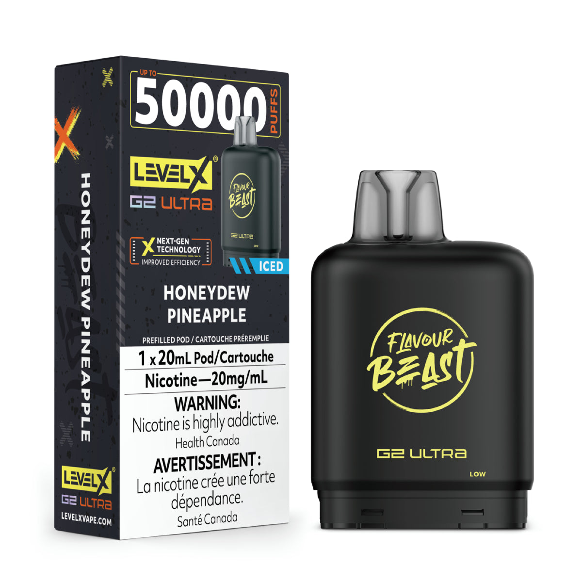 FLAVOUR BEAST LEVEL X G2 ULTRA POD 50K PUFFS