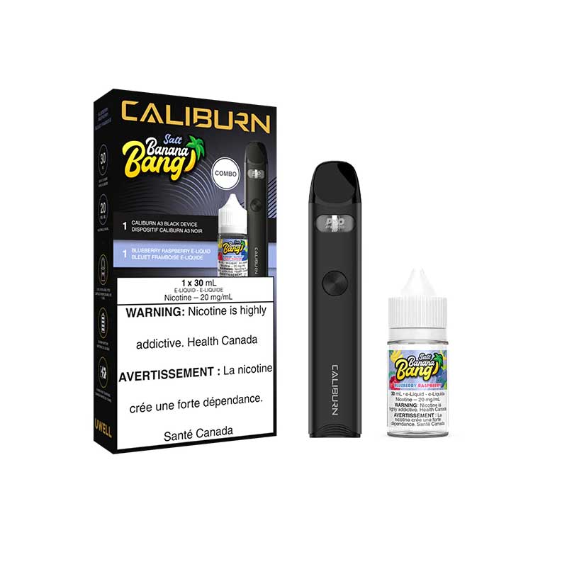 UWELL CALIBURN A3 POD KIT AND SALT JUICE BUNDLE