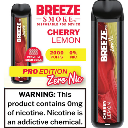 BREEZE ZERO NIC 2000 Puffs (ON)