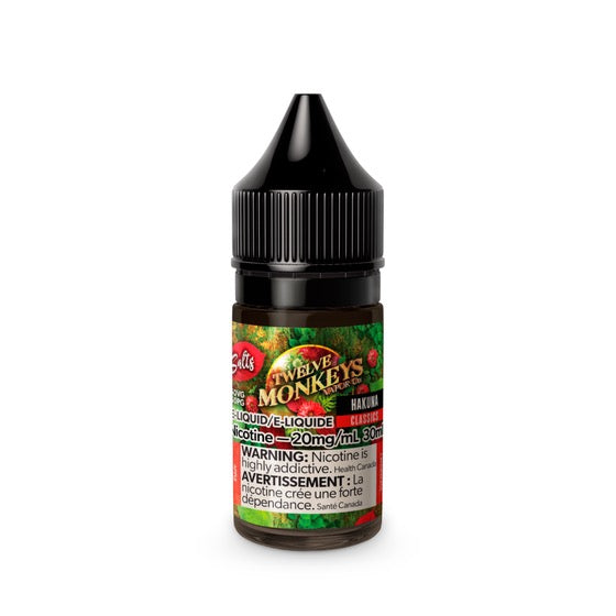 TWELVE MONKEYS ORIGINAL SALT NIC JUICES 30ML