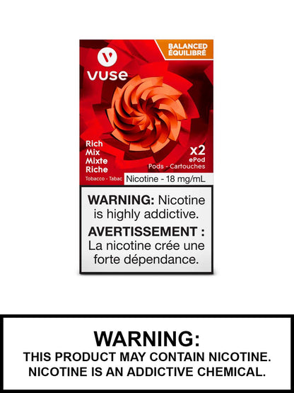 VUSE PODS - ALL FLAVOURS