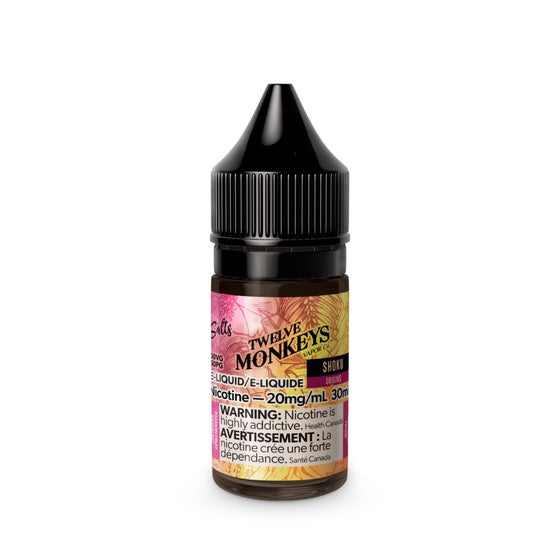 TWELVE MONKEYS ORIGINAL SALT NIC JUICES 30ML