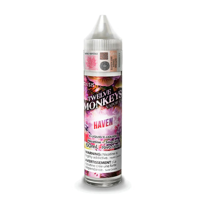 TWELVE MONKEYS ORIGINAL FREE BASE JUICES 60ml