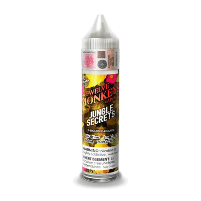 TWELVE MONKEYS ORIGINAL FREE BASE JUICES 60ml
