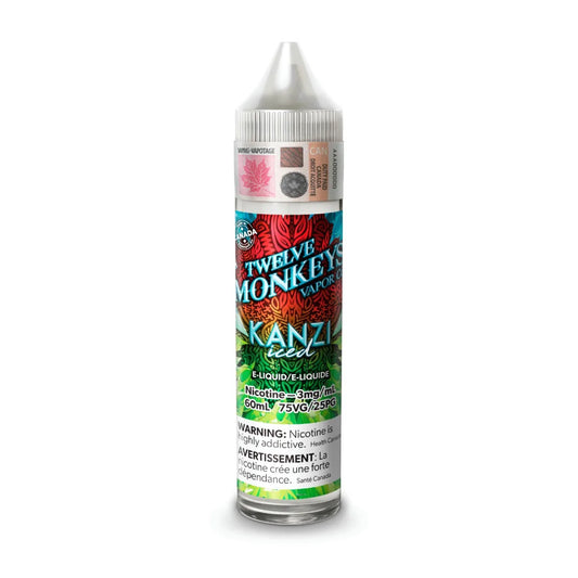 TWELVE MONKEYS ORIGINAL FREE BASE JUICES 60ml
