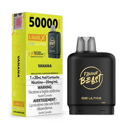 FLAVOUR BEAST LEVEL X G2 ULTRA POD 50K PUFFS