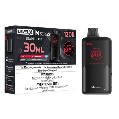 FB LEVEL X M30 STARTER KIT 120K PUFFS