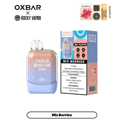 OXBAR 8000 PUFFS (F)