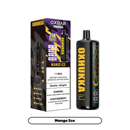 OXHUKKA 25K PUFFS (ON) - ALL FLAVORS