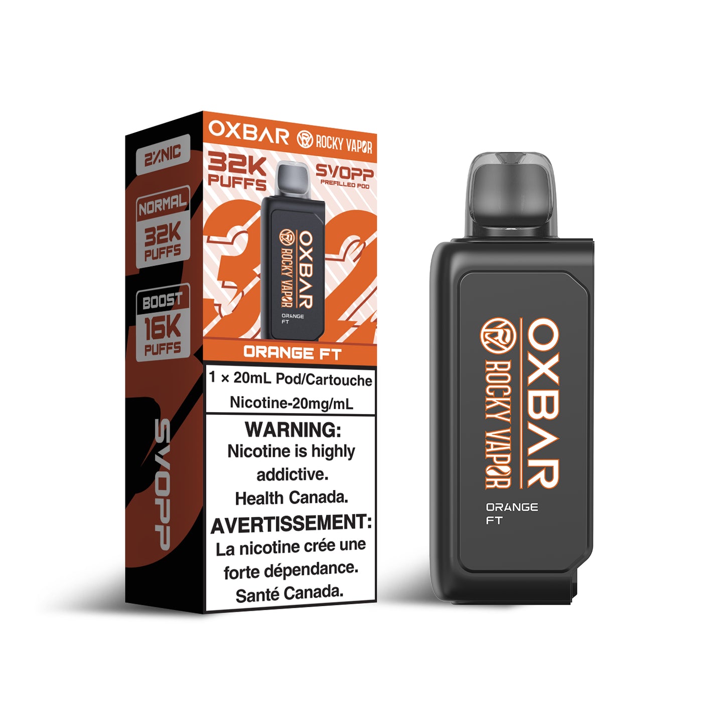 OXBAR SVOPP 32K PUFF PODS - ALL FLAVORS (ON)