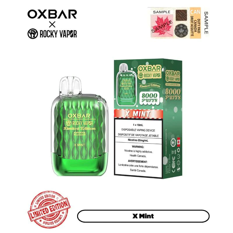 OXBAR 8000 PUFFS (F)