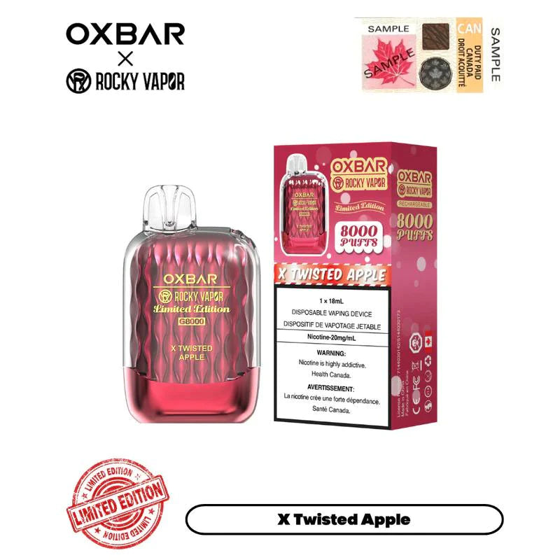 OXBAR 8000 PUFFS (F)