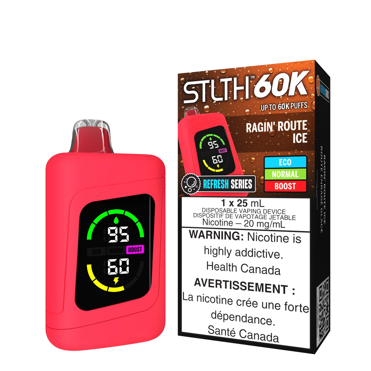 STLTH 60K DISPOSABLES - ALL FLAVOURS (ON)