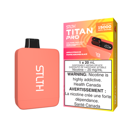 STLTH TITAN PRO DISPOSABLE (UPTO 15K PUFFS)