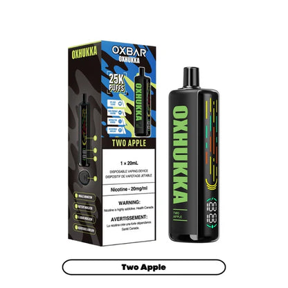 OXHUKKA 25K PUFFS (ON) - ALL FLAVORS