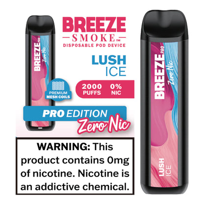 BREEZE PRO 2000 ZERO NICOTINE (F)