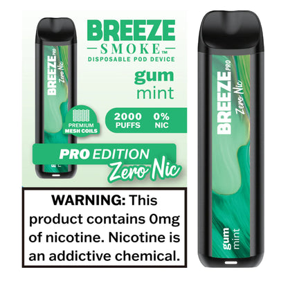 BREEZE PRO 2000 ZERO NICOTINE (F)