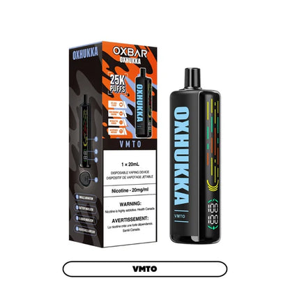 OXHUKKA 25K PUFFS (ON) - ALL FLAVORS