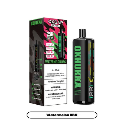 OXHUKKA 25K PUFFS (ON) - ALL FLAVORS