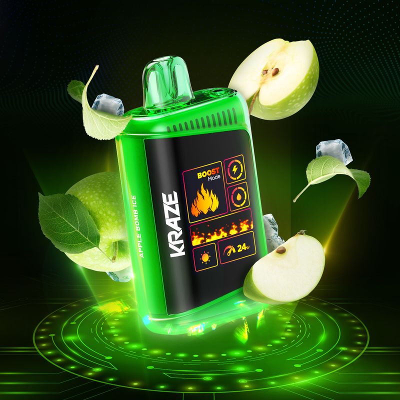 KRAZE HD MEGA 2.0 20K PUFF DISPOSABLE (ON)