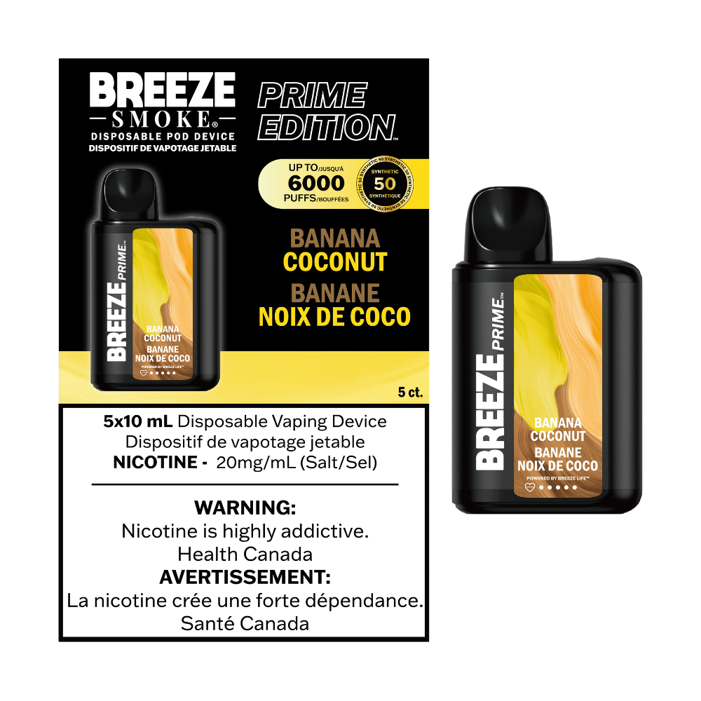 BREEZE PRIME S50 6000 PUFFS (ONTARIO)