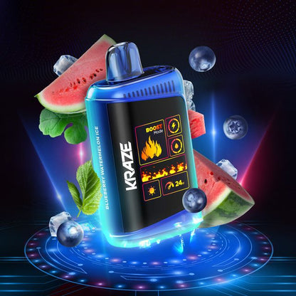 KRAZE HD MEGA 2.0 20K PUFF DISPOSABLE (ON)
