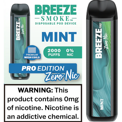 BREEZE PRO 2000 ZERO NICOTINE (F)