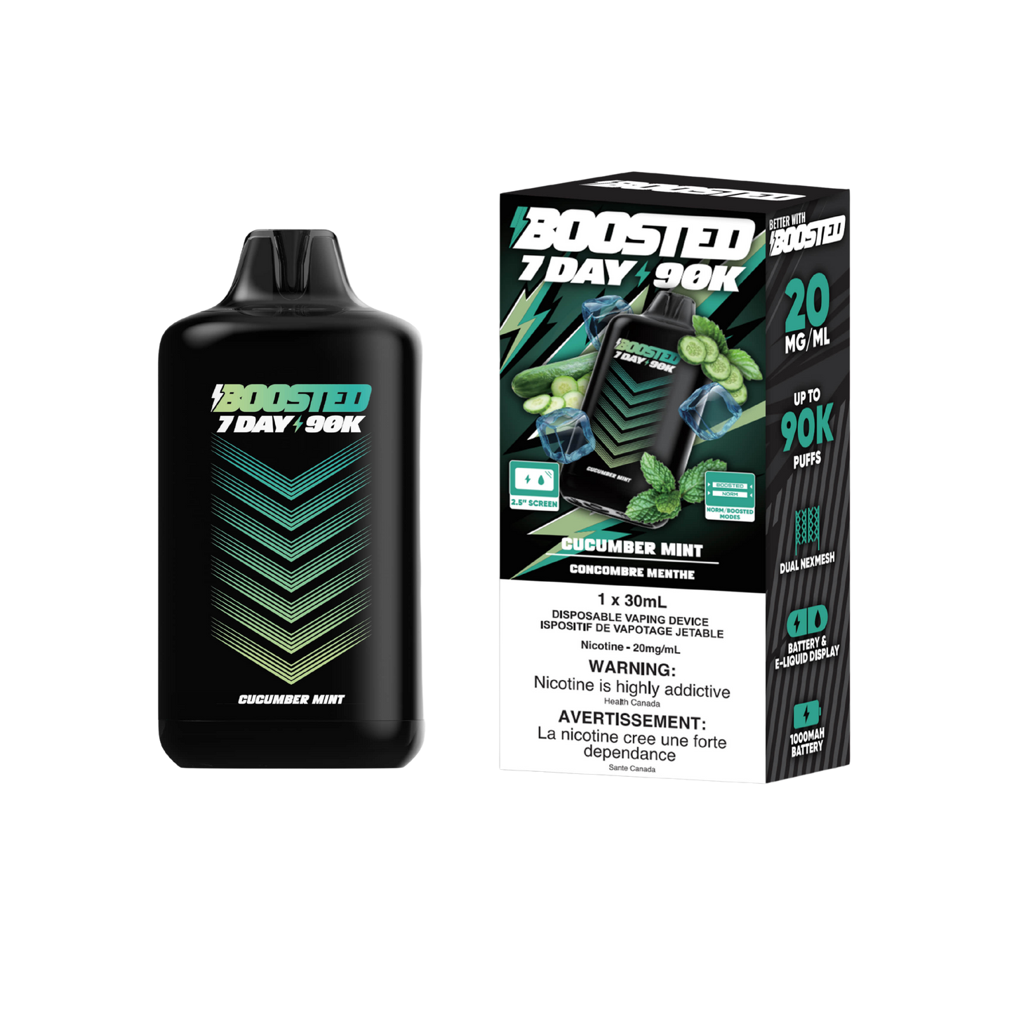 BOOSTED 7DAY⚡90K PUFFS - (ON)