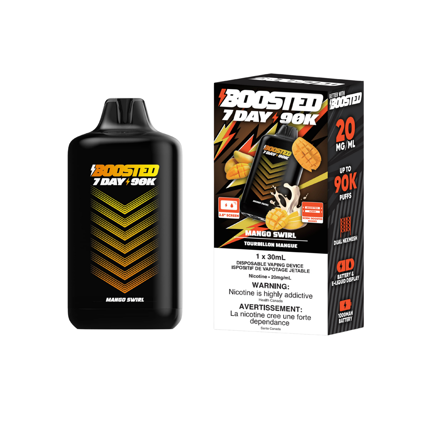 BOOSTED 7DAY⚡90K PUFFS - (ON)