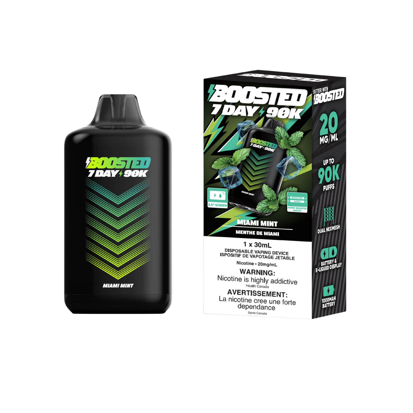 BOOSTED 7DAY⚡90K PUFFS - (ON)