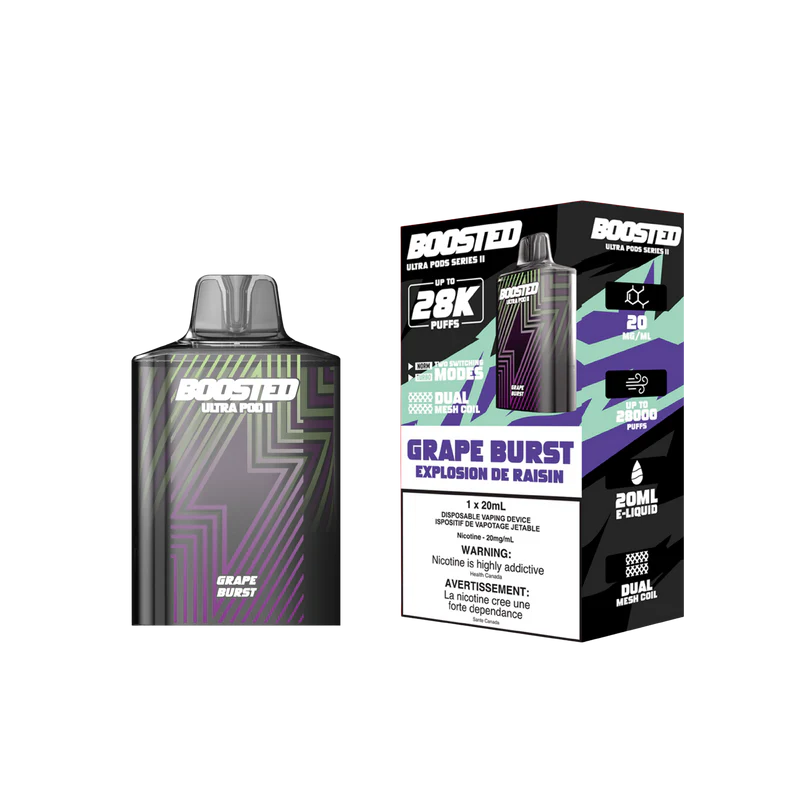 BOOSTED Ultra Series 2 Pods 28k Puffs