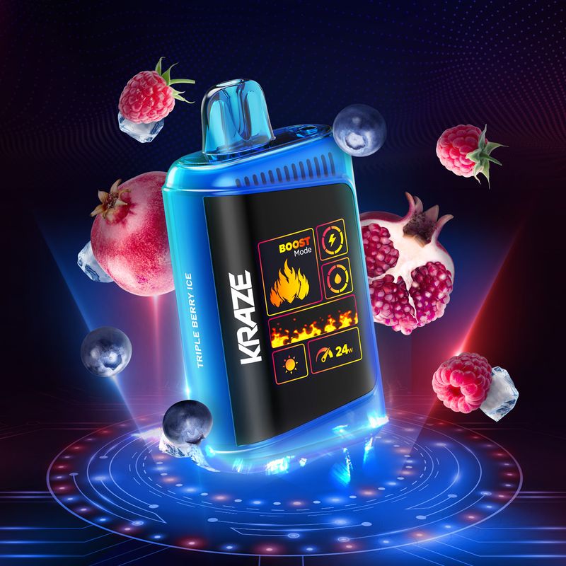KRAZE HD MEGA 2.0 20K PUFF DISPOSABLE (ON)