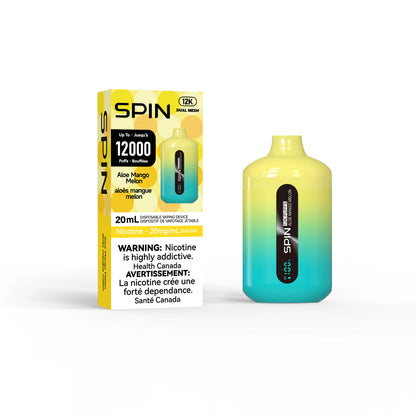 SPIN 12k PUFFS (ON) - ALL FLAVOURS