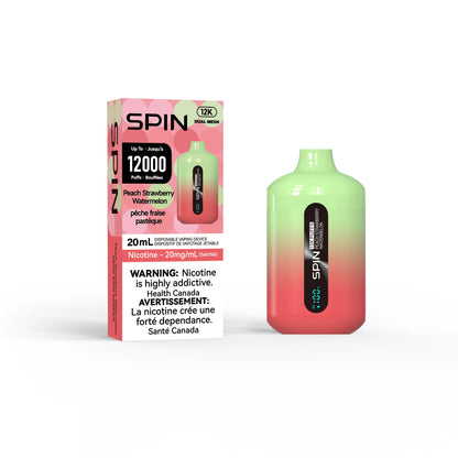 SPIN 12k PUFFS (ON) - ALL FLAVOURS