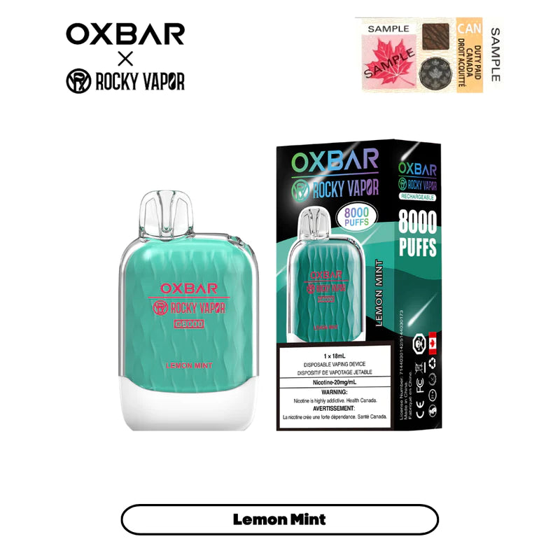 OXBAR 8000 PUFFS (F)