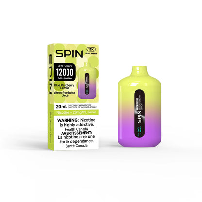 SPIN 12k PUFFS (ON) - ALL FLAVOURS