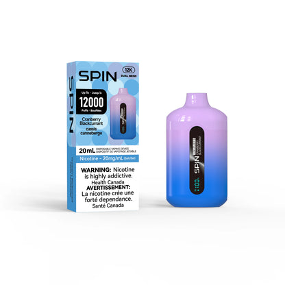 SPIN 12k PUFFS (ON) - ALL FLAVOURS